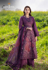ASIM JOFA - EMBROIDERED LAWN - AJELL-18