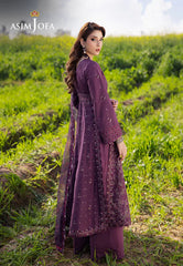 ASIM JOFA - EMBROIDERED LAWN - AJELL-18