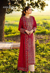 ASIM JOFA - EMBROIDERED LAWN - AJELL-06