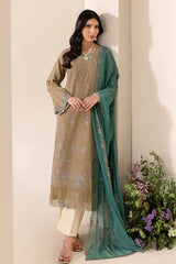 Embroidered Chiffon Dopatta 03