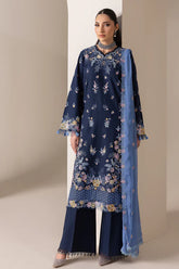 Embroidered Chiffon Dopatta 07