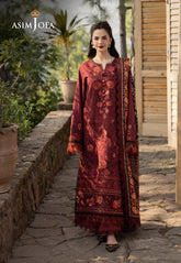 Asim Jofa - Embroidered Viscose - AJUW-27