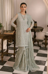 Zarif - Inayat - Embroidered Net - Gulzaar