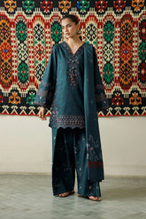 Iznik - Pre-Fall'26 - Printed Embroidered Viscose - IPF-21