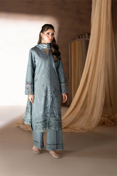 Coral - Rangrez-The Linen Edit - Mahveen CRA-06-A