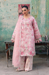 Rajbari - Nissa Floral Symphony - Embroidered Printed Viscose - 04