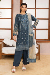Abisha Fabrics - Vol 4 - Print Embroidered Viscose - ART 03