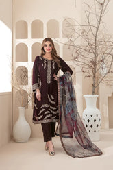 Tawakkal - Minakari Embroidered Velvet D-5271