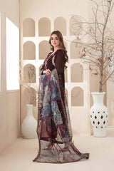 Tawakkal - Minakari Embroidered Velvet D-5271