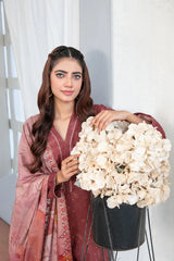 Tawakkal - Nessa Print Embroidered Staple D-3992