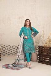 Tawakkal - Dafeenah Print Embroidered Staple D-5530