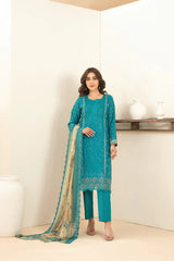 Tawakkal - Saalihah Print Embroidered Lawn D-1120