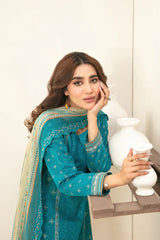 Tawakkal - Saalihah Print Embroidered Lawn D-1120