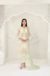 Tawakkal - Cala Embroidered Chiffon D-3742