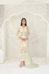 Tawakkal - Cala Embroidered Chiffon D-3742