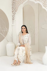 Tawakkal - Cala Embroidered Chiffon D-3744