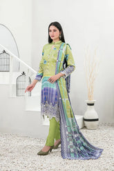 Tawakkal - Imza Print Embroidered Staple D-1099