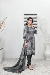 Tawakkal - Imza Print Embroidered Staple D-1097