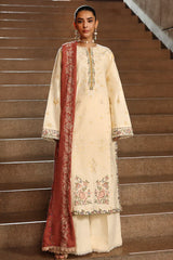 Rajbari - Embroidered Peach - 11