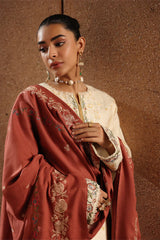 Rajbari - Embroidered Peach - 11