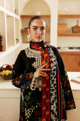 Rajbari - Nissa Print Embroidered Marina - 11