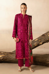 Rajbari - Sareen Embroidered Viscose D10
