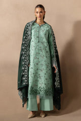 Rajbari - Sareen Embroidered Viscose D11
