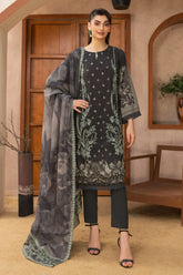 Abisha Fabrics - Vol 4 - Print Embroidered Viscose - ART 08