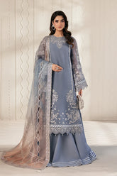 Zarif - Bayaan - Embroidered Chiffon - Nilmah