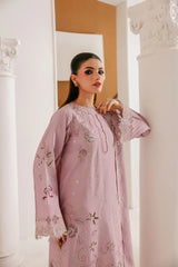 Florent - Silk Embroidered - Rose Muse