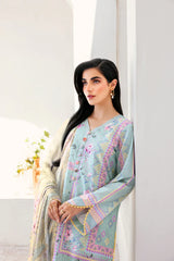 Florent - Printed Lawn - FLP - 1A