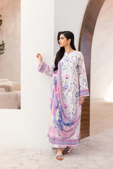 Florent - Printed Lawn - FLP - 2B