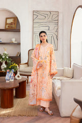 Florent - Printed Lawn - FLP - 3A