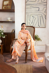 Florent - Printed Lawn - FLP - 3A