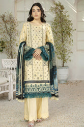 Abisha Fabrics - Vol 2 - Print Embroidered Viscose - ART 08