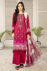 Abisha Fabrics - Vol 2 - Print Embroidered Viscose - ART 06