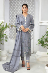 Abisha Fabrics - Vol 6 - Embroidered Viscose - ART 05