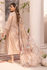 Humdum - Print Embroidered Lawn - Summer Breeze - D06