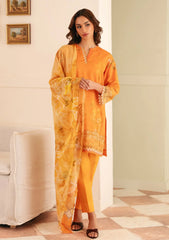 Sahar - Printed Lawn - Sunset Garden