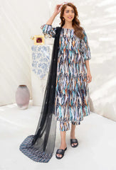 Humdum - Printed lawn - Ziva - D06
