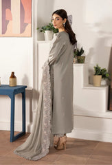 Humdum - Embroidered Lawn - Meraki - D10