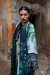 AJR Couture - Sard e Sham - Embroidered Linen - Gulbahar