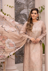 Humdum - Print Embroidered Lawn - Summer Breeze - D06