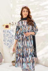 Humdum - Printed lawn - Ziva - D06