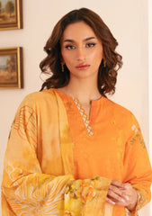 Sahar - Printed Lawn - Sunset Garden