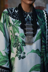 AJR Couture - Sard e Sham - Embroidered Linen - Gulbahar