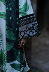 AJR Couture - Sard e Sham - Embroidered Linen - Gulbahar