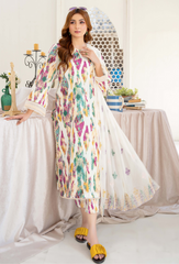 Humdum - Printed lawn - Ziva - D01