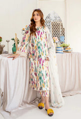 Humdum - Printed lawn - Ziva - D01