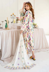 Humdum - Printed lawn - Ziva - D01